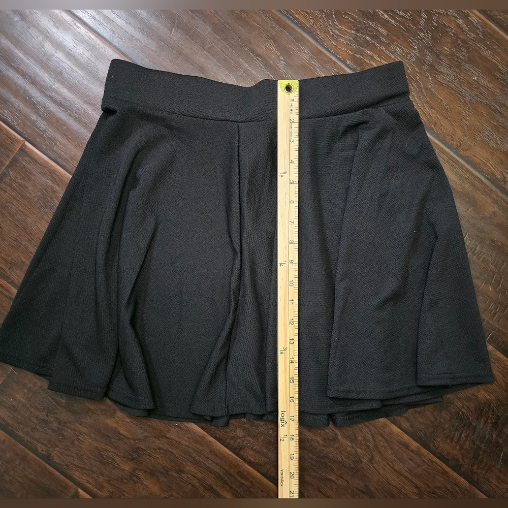 NWT Urban CoCo Women's Black Stretchy Flared Casual Mini Skater Skirt XL - Picture 4 of 9